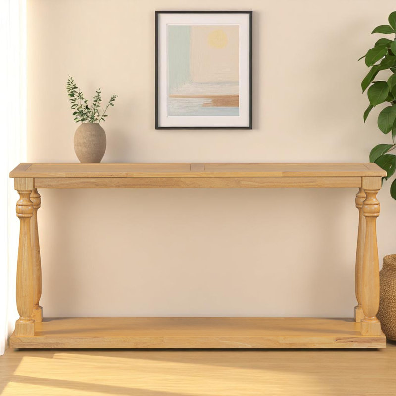 Console 63,03 po, Naturel
