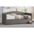 Velvet Daybed with Extended Pop Up Trundle-1126601966