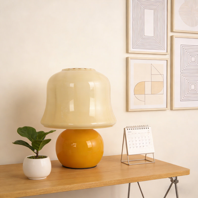 Glass Table Lamp