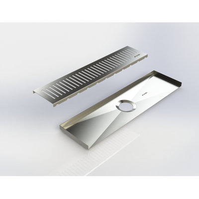 Drain de douche à grille linéaire