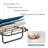 Hames Upholstered Memory Foam Bed-944840195