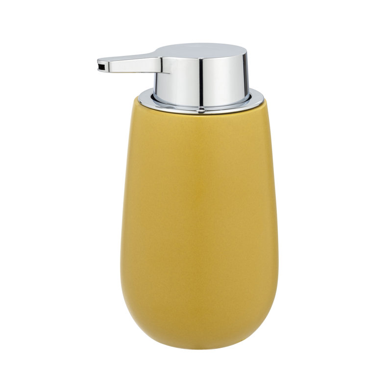 Sohvi Ceramic / Porcelain Soap / Lotion Dispenser, Yellow 
