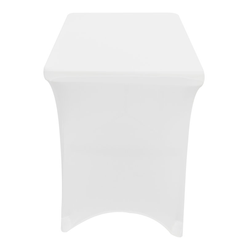 Nappe extensible en tissu, Blanc