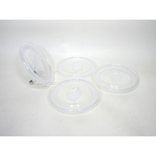 6" S/4 Plastic Lid (Set of 4)