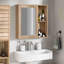 Mirrored Bathroom Cabinets