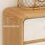 Rangement pour chaussures en bois manufacturé Burlywood