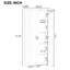 Armoire autoportante en lin Anna