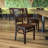 Orlison Vertical Slat Back Wooden Restaurant Chair-17283574-133938423