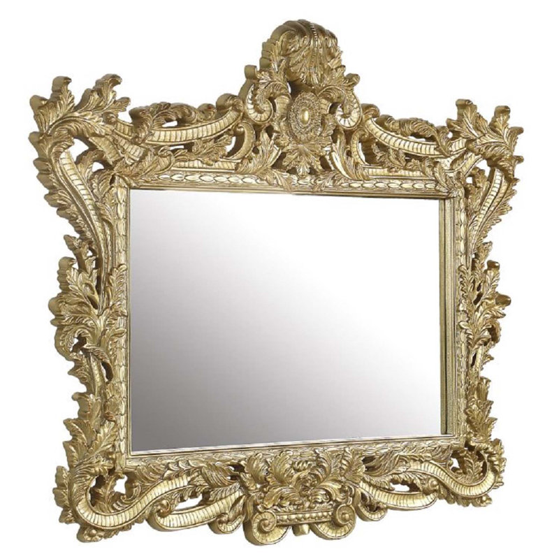 Miroir Bernadette 61 po x 44 po, finition dorée