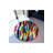Multicolored Shapes Woven Base Modern Decorative Carpet-80557817