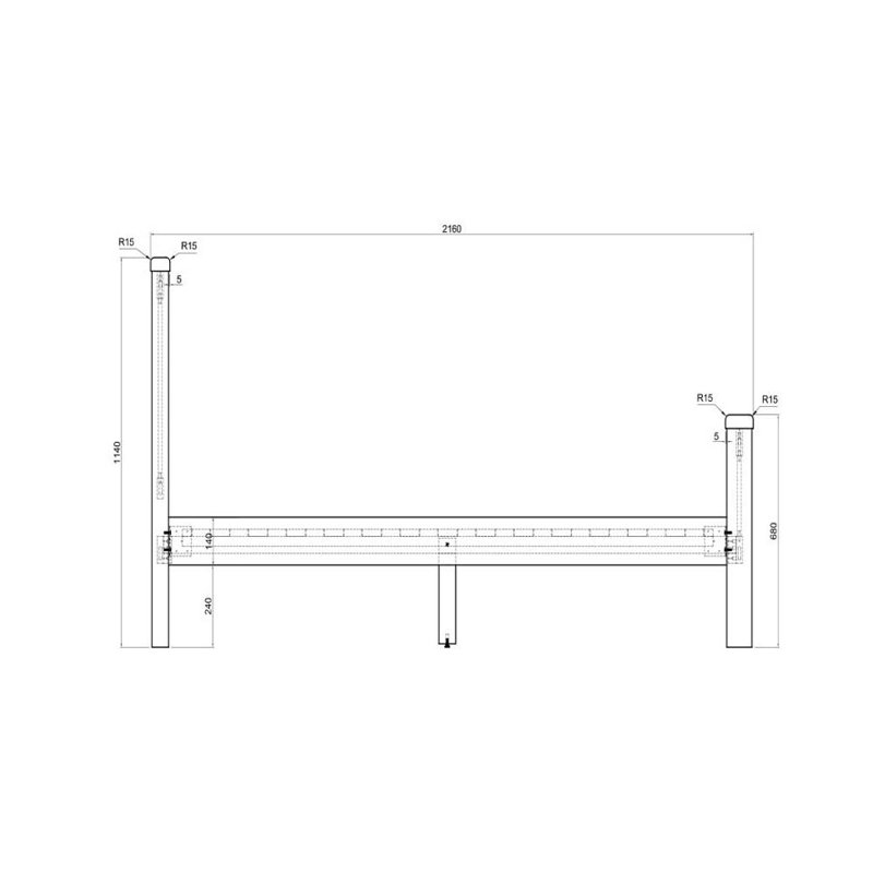 Ashlyn Bed, Kingsize (5')