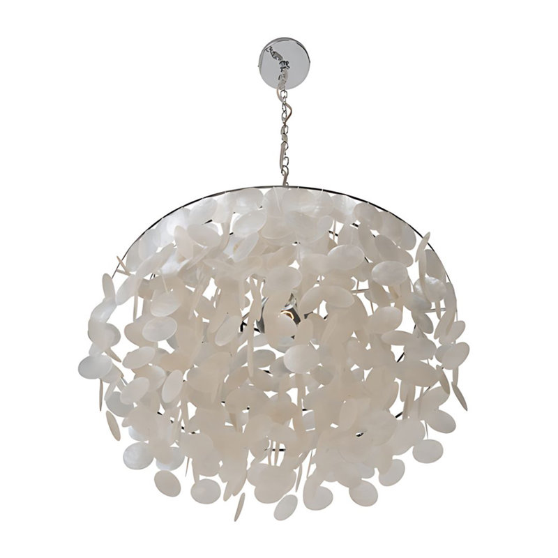Etting 1 - Light Natural Dome Pendant