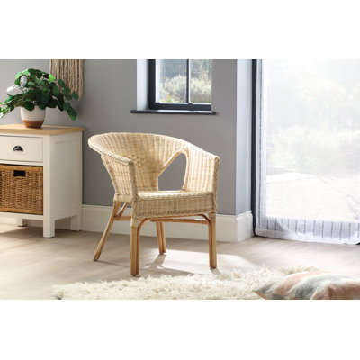 Vanderpol Wicker Barrel Chair