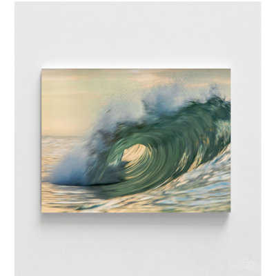 Coastal Inspo For House Remodel Idea, Calming Waves Beachside Hotel Suite Wall Art, Tropical Spa Theme Poster, Magic Ocean Office Art