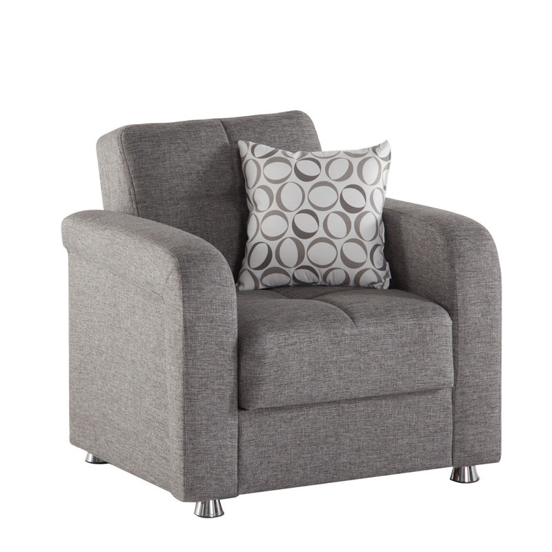 Fauteuil Vision gris Diego