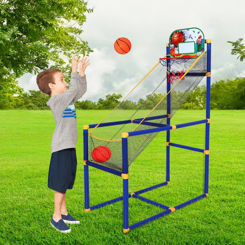 Marlow Home Co. Arbedella Arcade Basketball Set