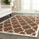 Hand-Tufted Wool Brown/Ivory Rug