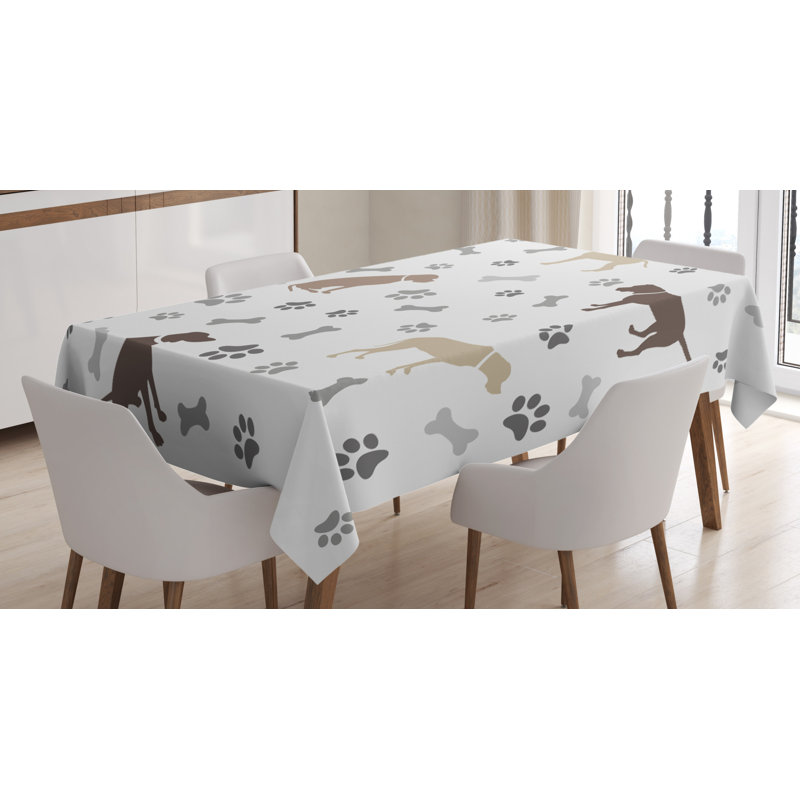 Geometric Tablecloth, 70" L x 52" W