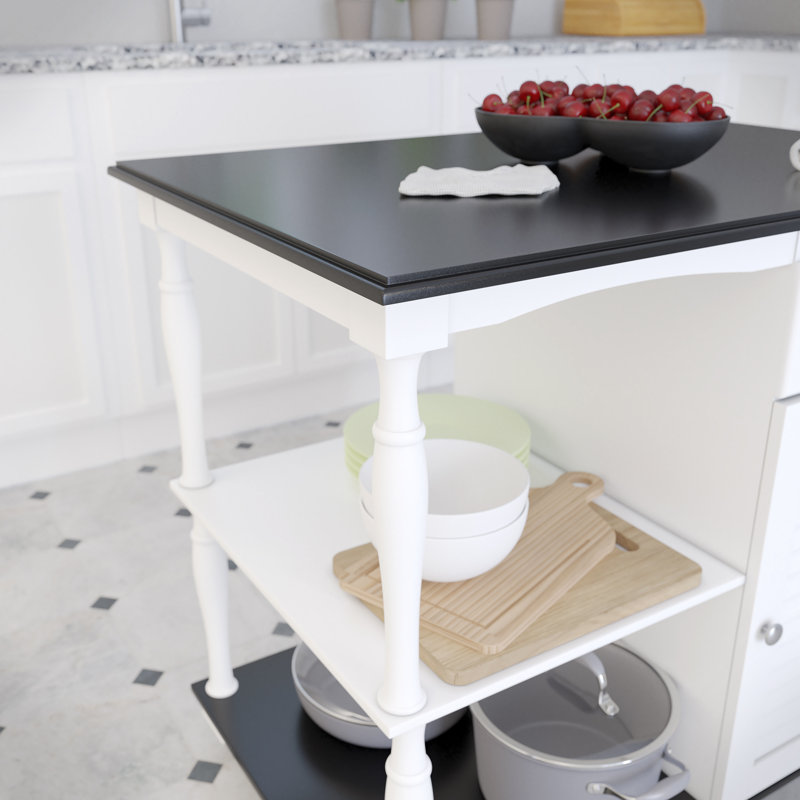 Muxlow Wood Kitchen Cart