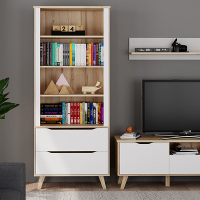 Vankka 201.5cm H x 84.7cm W Standard Bookcase