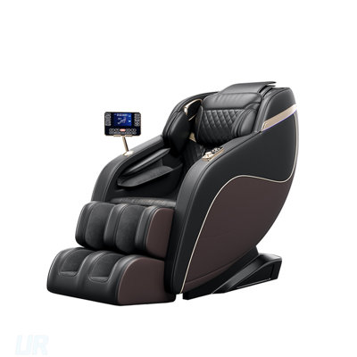Luxury Meets Technology! Zero Gravity Massage Chair With SL-Track, Shiatsu, Heated Back & Calves, Foot Rollers, Built-In Speakers & Smart LCD Control – Elevate Your Home Or Office Comfort!