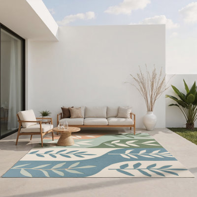 Tapis intérieur et extérieur Soft Bloom