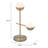Steel, Glass Buffet Lamp-1189492759