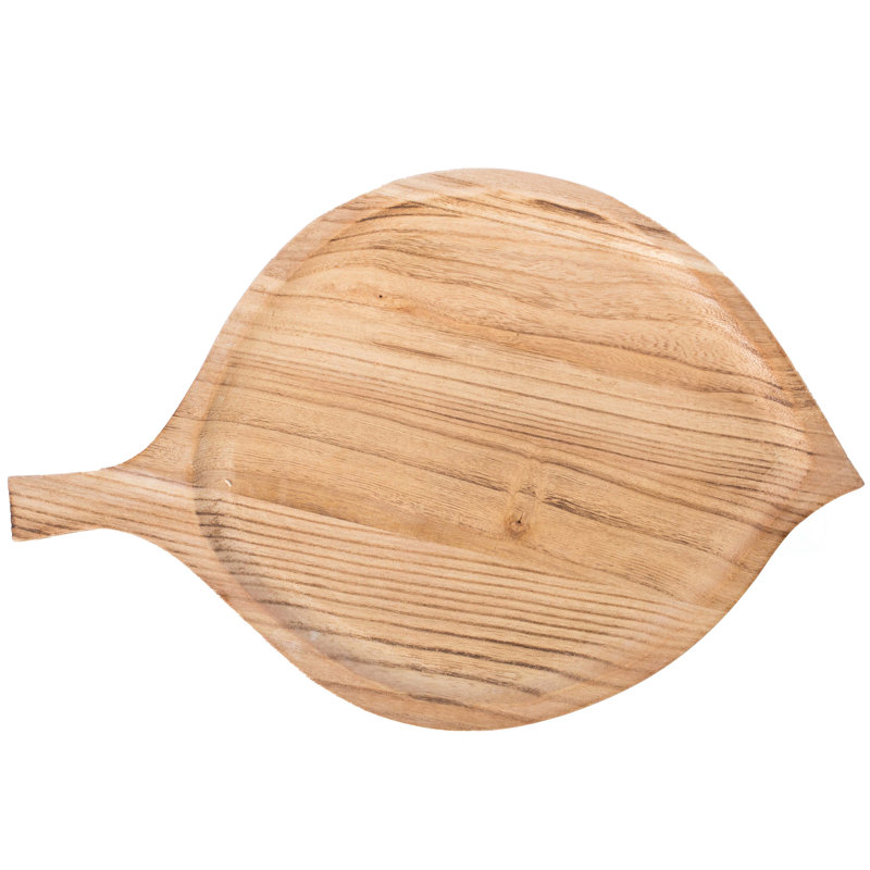 Vintiquewise Wood Tray, Brown, 1" H x 18" W x 11.5" D