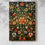 Collection sur toile de la collection XXIV de William Morris - Toile tendue avec châssis de qualité supérieure - Prêt à être accroché-1226455842