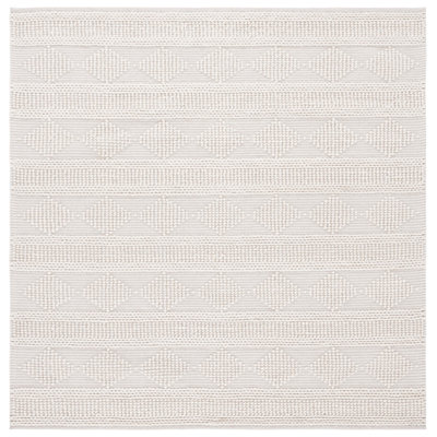 Tapis Natura 210 en ivoire / gris