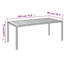 Table de balcon d'extérieur Mileni-88463300-88463301