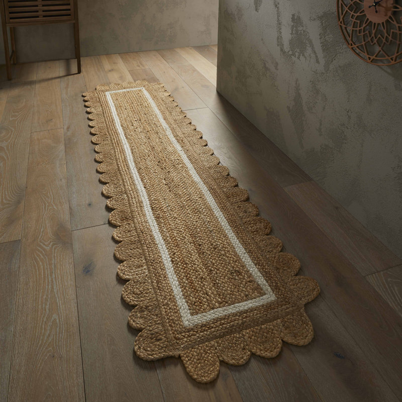 Hunley Jute / Sisal Hand Woven Area Rug, Runner 60 x 230cm