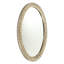 Perle Flat Metal Wall Mirror