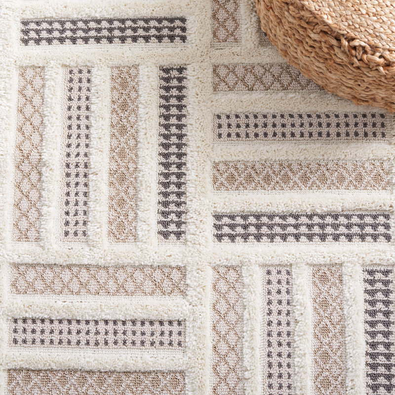 Tapis à motif géométrique Urban Performance, Rectangle 4 pi x 6 pi