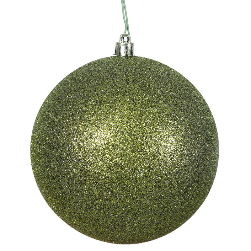 Décoration de boule décorative des Fêtes, Olive, H 10 po x l 10 po x P 10 po