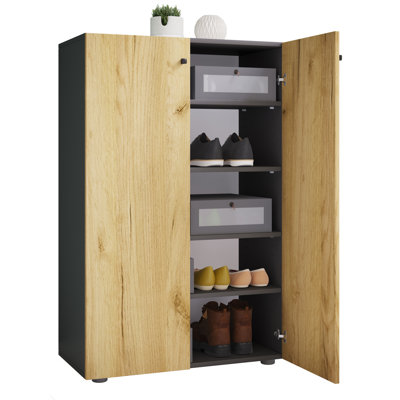 10 Pair Shoe Storage Cabinet
