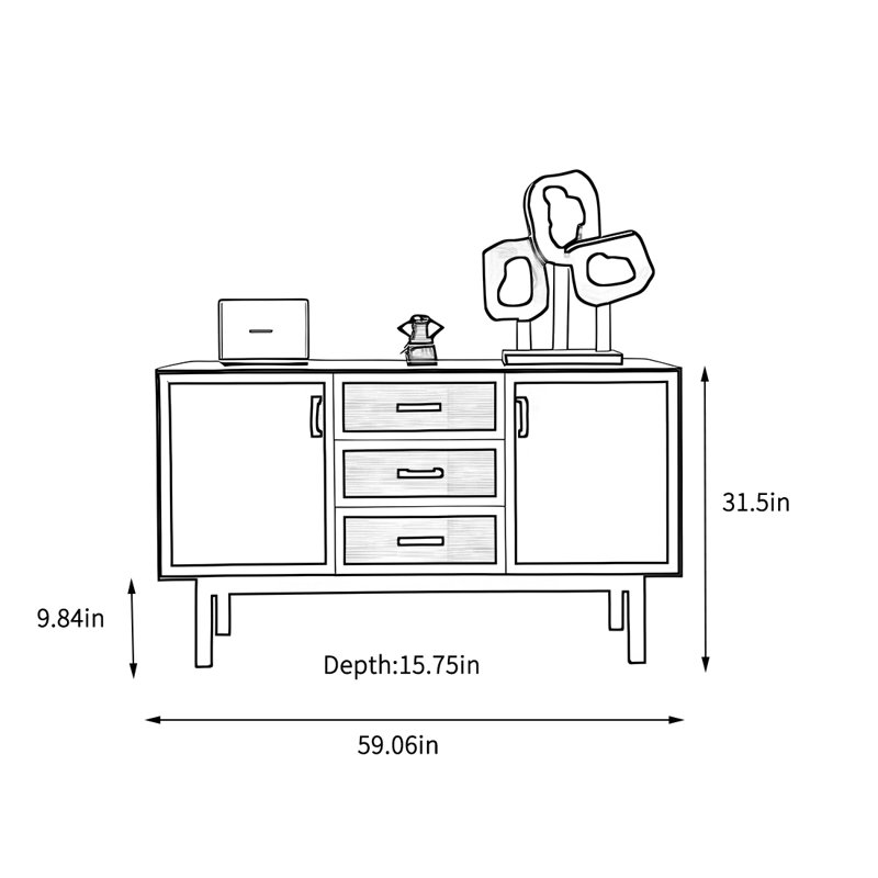 Large-capacity multi-functional storage cabinet