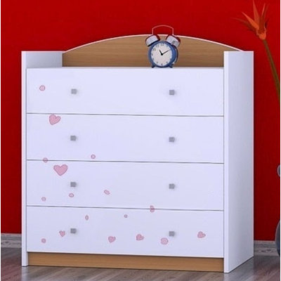 Newfolden 4 - Drawer Kids Dresser