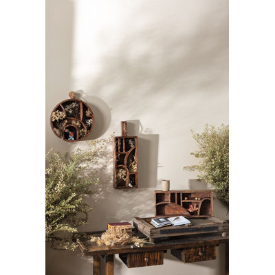 Tablette en bois massif Mango