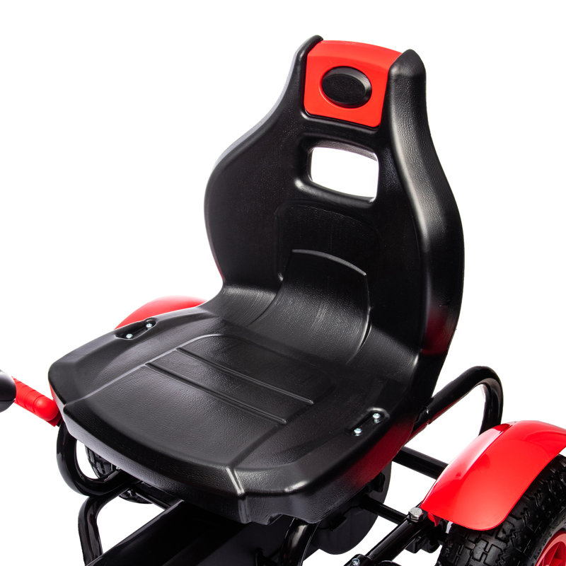 Ardzan Zoomie Kids Go Kart, Red