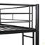Lit superposé double au dessus d'un lit double, aucun sommier requis, assemblage facile