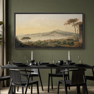 Art moderne paysage classique rétro