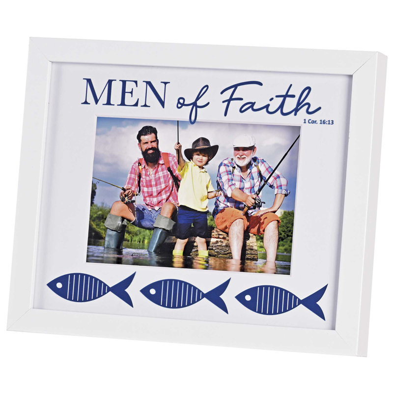 Cadre photo Men Of Faith Blue Fish