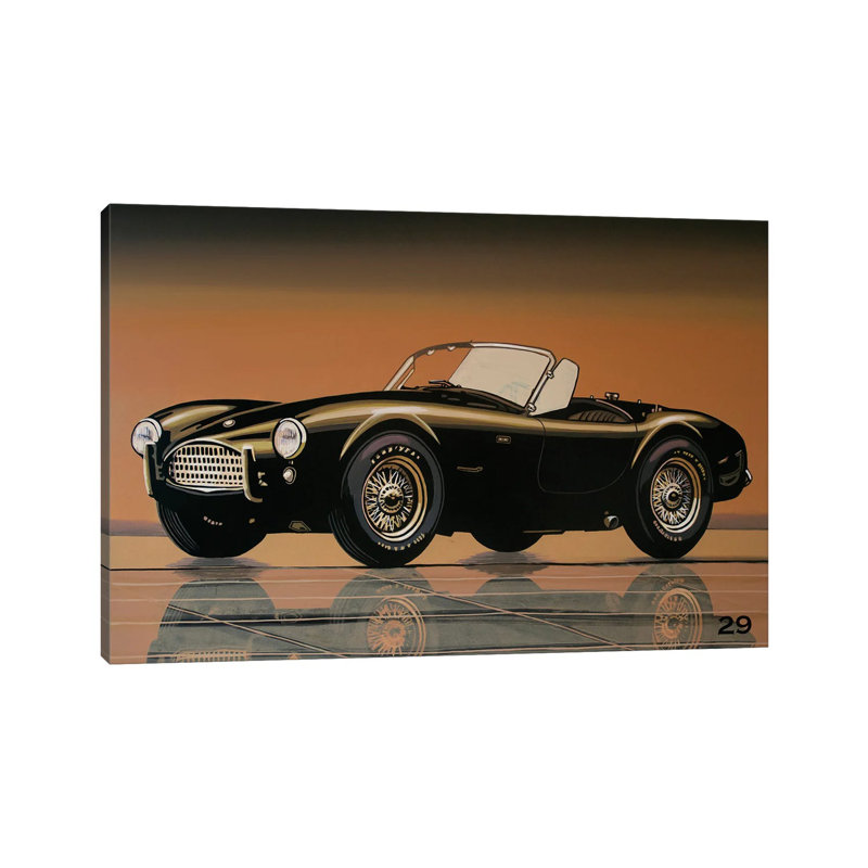 Shelby Cobra 1962 by Paul Meijering - Wrapped Canvas Gallery-Wrapped Canvas Giclée