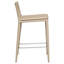 Tabouret de comptoir en cuir 25,5 po Holleman-881217497