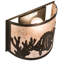 Rustic Lodge 1 - Light Flush Mounted Sconce