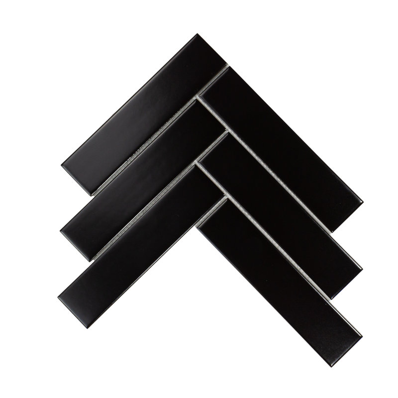 Herringbone Porcelain Mosaic Tile