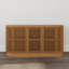 Buffet Contour, 3 portes (1495 x 406 x 762 mm / 59 x 16 x 30 po)
