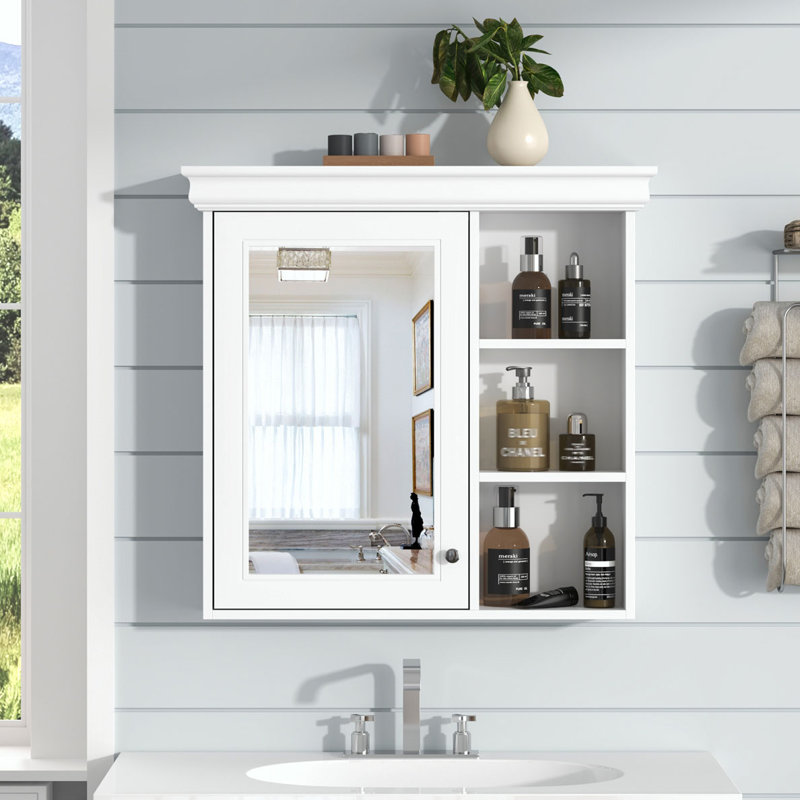 Armoire à pharmacie murale avec miroir 30 po x 28 po