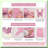 1200 Heart Shaped Confetti Pink Purple Glitter